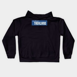 Larry Nemecek's Trekland Blue Kids Hoodie